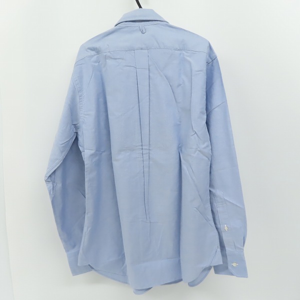 実際に弊社で買取させて頂いた【未使用】BLACK FLEECE by Brooks Brothers/ブラックフリース ブルックスブラザーズ ボタンダウン 長袖シャツ ブルー/BB3の画像 1枚目