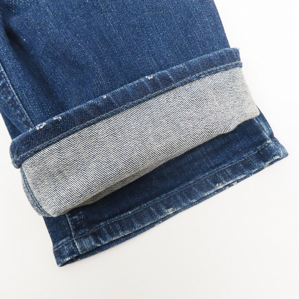 実際に弊社で買取させて頂いたuniform experiment/ユニフォームエクスペリメント 16AW DAMAGED STRETCH SKINNY JEANS/ダメージデニム UE-167007/4の画像 9枚目