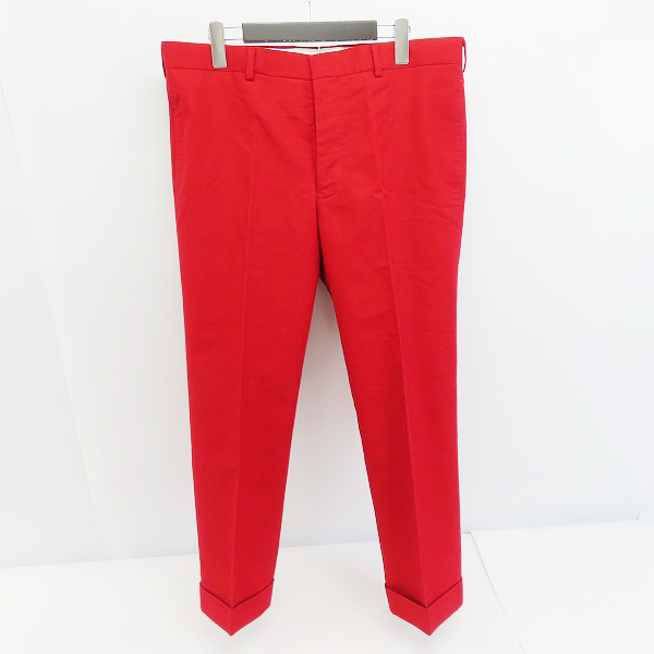 実際に弊社で買取させて頂いたBLACK FLEECE by Brooks Brothers/ブラックフリース バイ ブルックスブラザーズ スラックスパンツ レッド/BB3