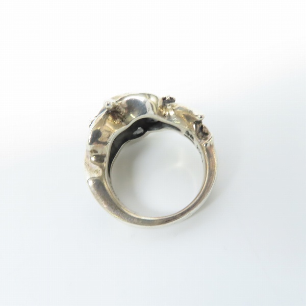 実際に弊社で買取させて頂いた【ギャラ付】Bloody Mary/ブラッディマリー KAI カイ 2008Xmas限定 鬼火リング/15号の画像 4枚目