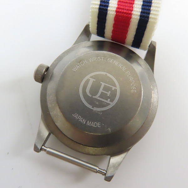 実際に弊社で買取させて頂いたuniform experiment×BENRUS/ユニフォームエクスペリメント × ベンラス コラボ ミリタリーウォッチ/腕時計の画像 3枚目