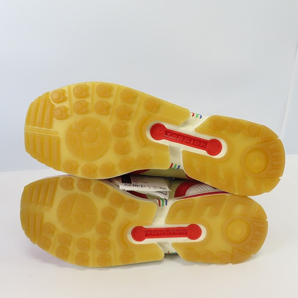 実際に弊社で買取させて頂いた【未使用】adidas×atmos/アディダス×アトモス ZX8000 HELLOGOLD/COREBLACK/RUSHRED SETSUBUN GW2448/29の画像 2枚目