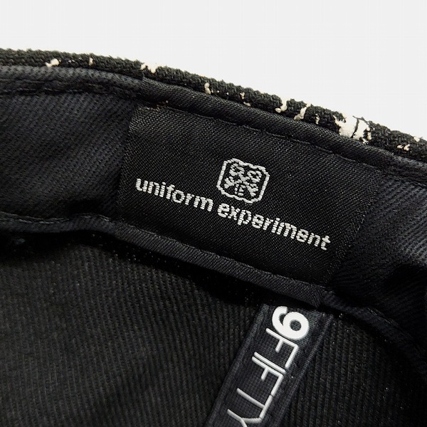 実際に弊社で買取させて頂いたNEW ERA×uniform experiment/ニューエラ×ユニフォームエクスペリメント SNAP BACK DRIPPING CAPドリッピング キャップの画像 8枚目