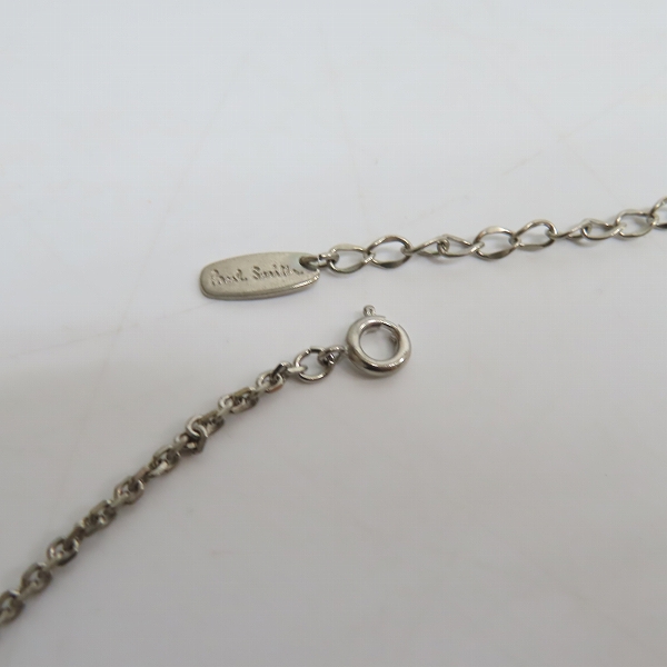 実際に弊社で買取させて頂いたPaul Smith/ポールスミス ロゴ入り 縦長ネックレスの画像 4枚目