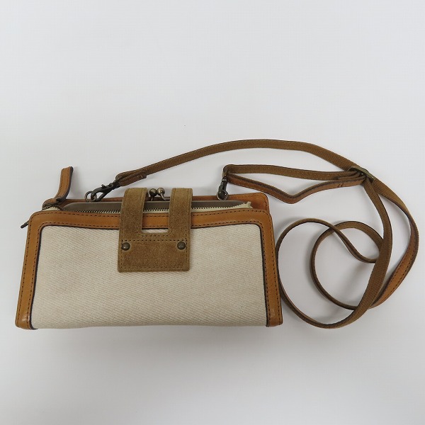 実際に弊社で買取させて頂いたBURBERRY BLUELABEL/バーバリーブルーレーベル ショルダーウォレットの画像 1枚目