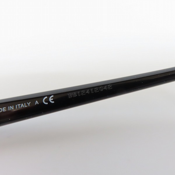 実際に弊社で買取させて頂いたBVLGARI/ブルガリ メガネフレーム アイウェア ブラック 4086-B-F 501の画像 5枚目