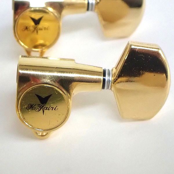 実際に弊社で買取させて頂いたK.Yairi/ヤイリ GOTOH製 アコースティックギター/アコギ用ペグ ゴールドパーツ  3対3の画像 3枚目