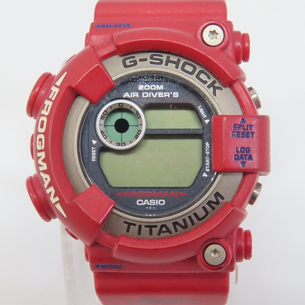 G-SHOCK DW-8201 GF-4 フロッグマン レッド 赤蛙
