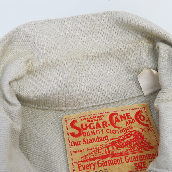 実際に弊社で買取させて頂いたSUGAR CANE/シュガーケーン LOT.025 コットンピケ Ｇジャン/トラッカージャケット/SC13025/36の画像 4枚目