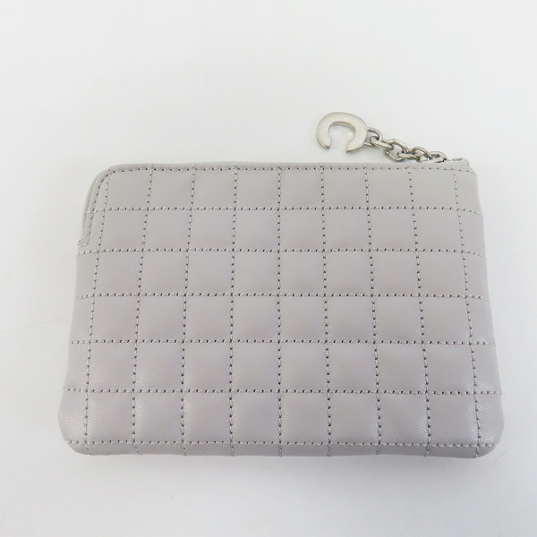 実際に弊社で買取させて頂いたCELINE/セリーヌ Cチャーム コンパクトジップウォレット 10B663BFL.19BRの画像 1枚目