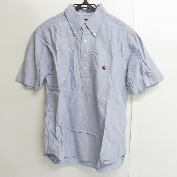 実際に弊社で買取させて頂いたBrooks Brothers/ブルックスブラザーズ ハーフボタン プルオーバーシャツ 半袖 M