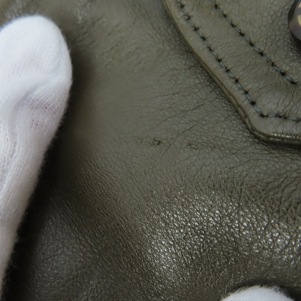 実際に弊社で買取させて頂いたBurberrys/バーバリー レザーブルゾン/Lの画像 8枚目