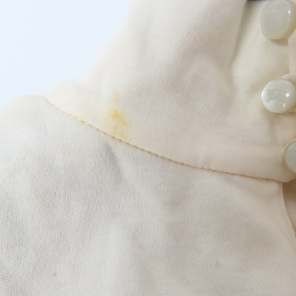 実際に弊社で買取させて頂いたBURBERRY BLUELABEL/バーバリーブルーレーベル カットソー 長袖シャツ ホワイト系/38の画像 4枚目