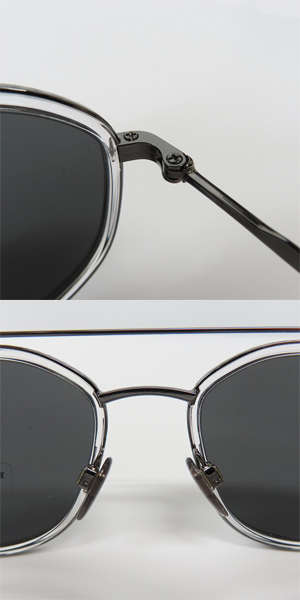 実際に弊社で買取させて頂いたBURBERRY/バーバリー サングラス/アイウェア B.FLIGHT COLLECTION B 3106 1003/87の画像 4枚目