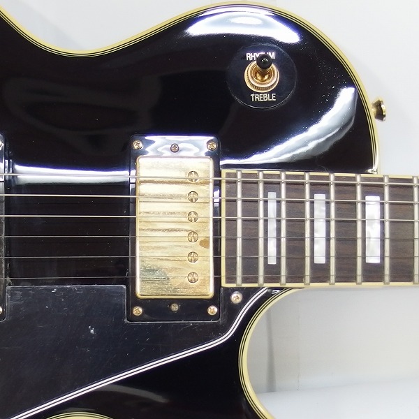 実際に弊社で買取させて頂いた★Epiphone/エピフォン Les Paul Custom Pro/レスポールカスタム プロ コイルタップ＆フェイズ・コントロール搭載の画像 4枚目