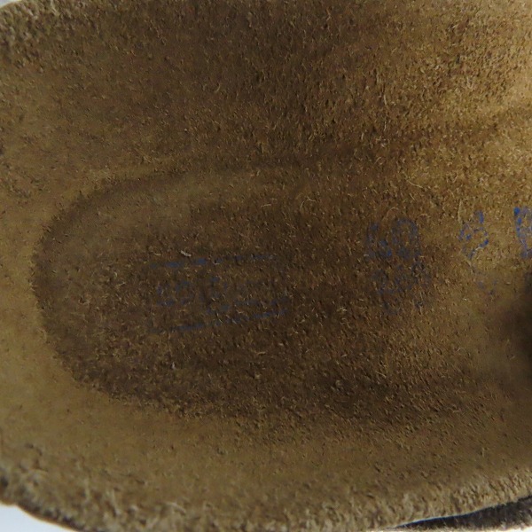 実際に弊社で買取させて頂いたBIRKENSTOCK/ビルケンシュトック ZURICH BS/チューリッヒ スエード サンダル 1009532/26.0の画像 8枚目