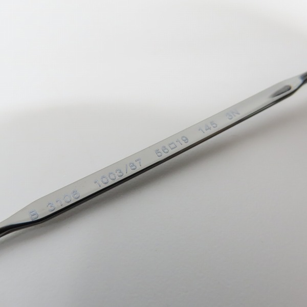 実際に弊社で買取させて頂いたBURBERRY/バーバリー サングラス/アイウェア B.FLIGHT COLLECTION B 3106 1003/87の画像 7枚目