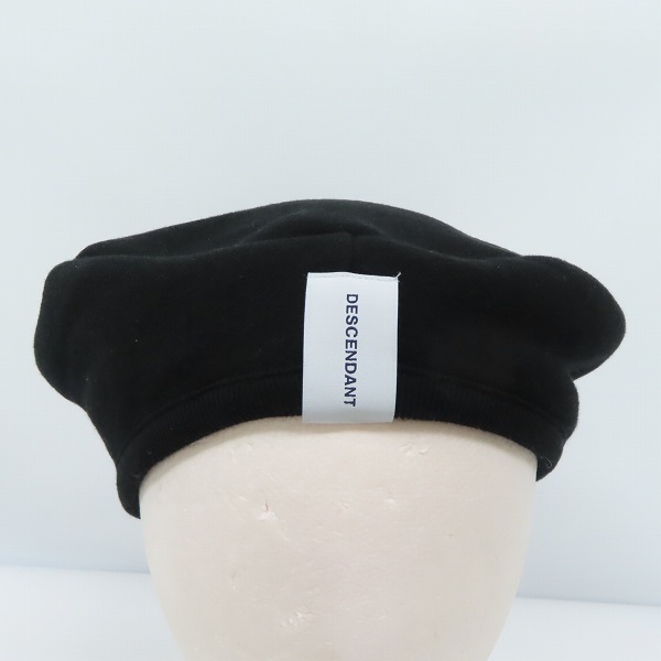 実際に弊社で買取させて頂いたDESCENDANT/ディセンダント 21AW MITCHELL BERET  ベレー帽 212ATDS-HT01の画像 1枚目