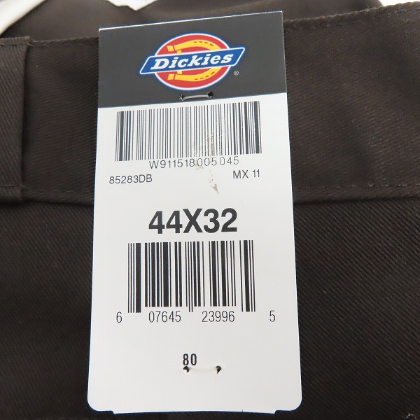 実際に弊社で買取させて頂いた【未使用】Dickies/ディッキーズ LOOSE FIT ワークパンツ ブラウン 85283DB/44/×32の画像 9枚目