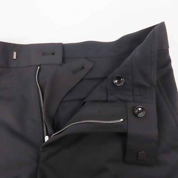 実際に弊社で買取させて頂いたuniform experiment/ユニフォームエクスペリメント SOLOTEX DRY STRETCH TWILLスリムフィットスラックス UE-200063/1の画像 4枚目