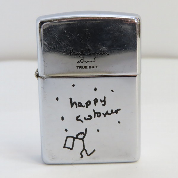 実際に弊社で買取させて頂いたZIPPO/ジッポー Paul Smith/ポールスミス 鏡面加工 1998年製
