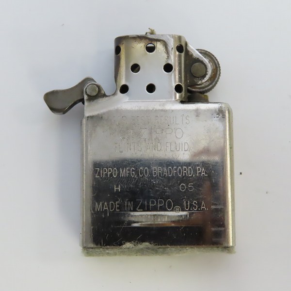 実際に弊社で買取させて頂いたZIPPO/ジッポー Pier13 BlueBlue 2005年製の画像 5枚目