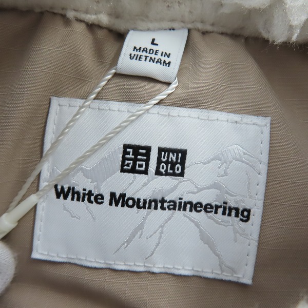 実際に弊社で買取させて頂いた【未使用】UNIQLO×White Mountaineering/ユニクロ フリースオーバーサイズプルオーバー (長袖) Lの画像 2枚目