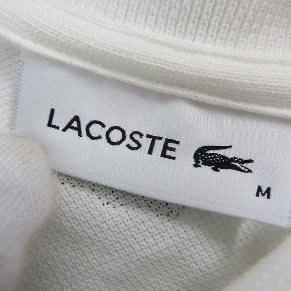 実際に弊社で買取させて頂いた【未使用】LACOSTE/ラコステ Save Our Species 1400枚限定 ハワイアンモンク アザラシ ポロシャツ PH4486L-YR3/Mの画像 3枚目