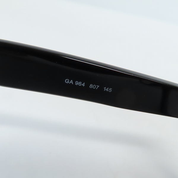 実際に弊社で買取させて頂いたGIORGIO ARMANI/ジョルジオ アルマーニ  ラウンド型 眼鏡/メガネ/アイウェア GA964 807の画像 6枚目