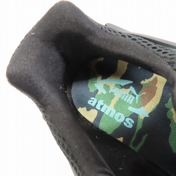 実際に弊社で買取させて頂いたATMOS×PUMA/アトモス×プーマ Disc Blaze Camo/ディスク ブレイズ カモフラ スニーカー 363060-01/27.0の画像 4枚目
