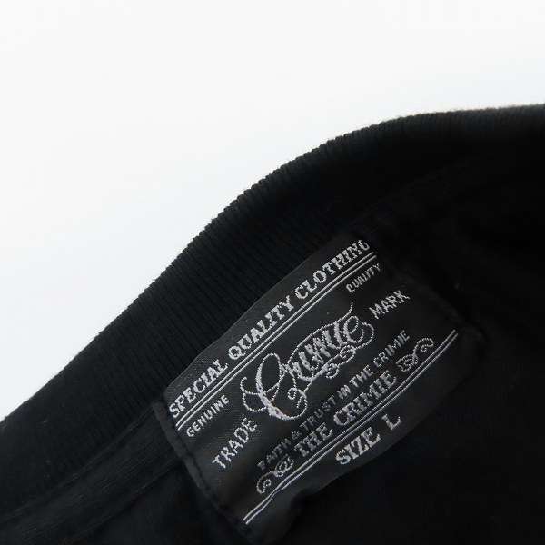 実際に弊社で買取させて頂いたCRIMIE/クライミー PARDONER VERDURE Tシャツ C1A5-TE01/Lの画像 2枚目