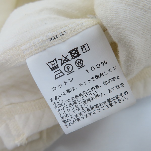 実際に弊社で買取させて頂いたSUGAR CANE/シュガーケーン HOLLOW JERSEY STITCH ヘンリーネック カットソー SC68365/15-15.5の画像 3枚目