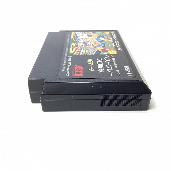 実際に弊社で買取させて頂いたFC/ファミコンソフト ASCII/アスキー ベストプレー プロ野球 新データ 取説/箱付き【動作未確認】の画像 7枚目