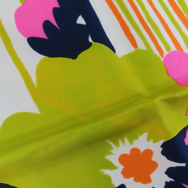 実際に弊社で買取させて頂いたChristian Dior/クリスチャン ディオール 花柄 スカーフの画像 4枚目