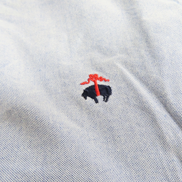 実際に弊社で買取させて頂いたBrooks Brothers/ブルックスブラザーズ ハーフボタン プルオーバーシャツ 半袖 Mの画像 3枚目