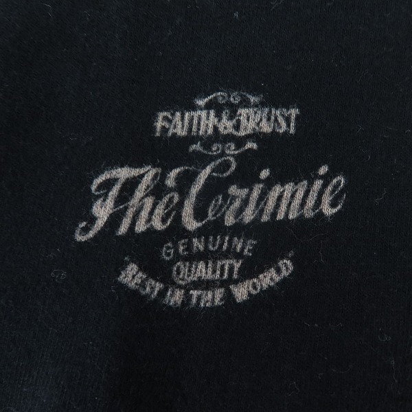 実際に弊社で買取させて頂いたTHE CRIMIE/クライミー スカルプリント 半袖Ｔシャツ Sの画像 5枚目