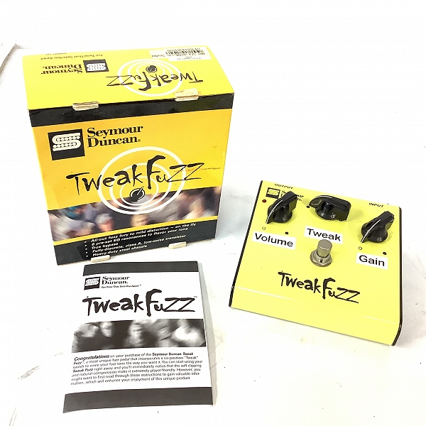 実際に弊社で買取させて頂いたSeymour Duncan/セイモアダンカン Tweak Fuzz SFX-02 ファズ/エフェクターの画像 0枚目