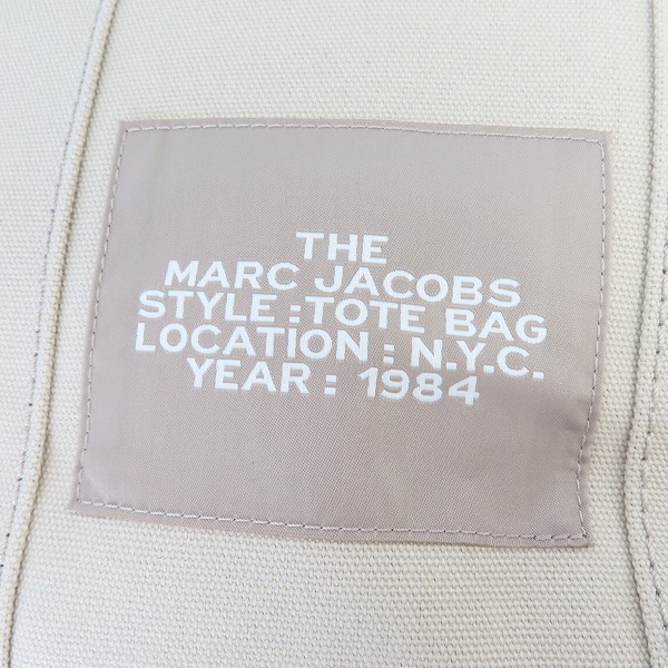実際に弊社で買取させて頂いたMARC JACOBS/マークジェイコブス THE MINI TOTE BAG/2way キャンバストートバッグ/ショルダーバッグ M0016161 260の画像 3枚目