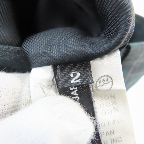 実際に弊社で買取させて頂いたDIET BUTCHER SLIM SKIN/ダイエット ブッチャースリムスキン スカート付チェックパンツ/2の画像 3枚目