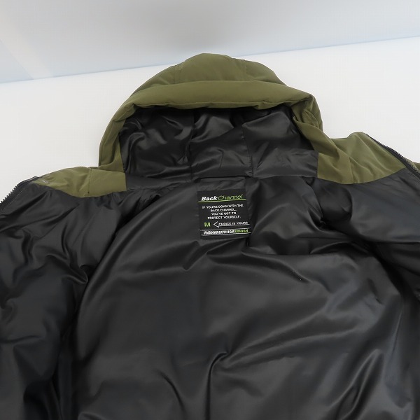実際に弊社で買取させて頂いたBackChannel/バックチャンネル ロゴ ダウンジャケット/Mの画像 7枚目
