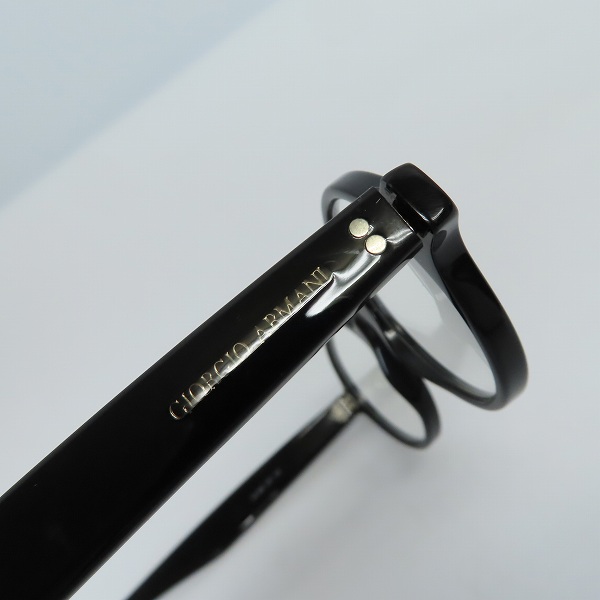 実際に弊社で買取させて頂いたGIORGIO ARMANI/ジョルジオ アルマーニ  ラウンド型 眼鏡/メガネ/アイウェア GA964 807の画像 7枚目