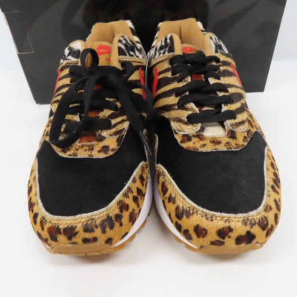 実際に弊社で買取させて頂いた【未使用】NIKE/ナイキ×ATMOS/アトモス AIR MAX 1/エアマックス1 DLX ANIMAL PACK 2.0 AQ0928-700/26