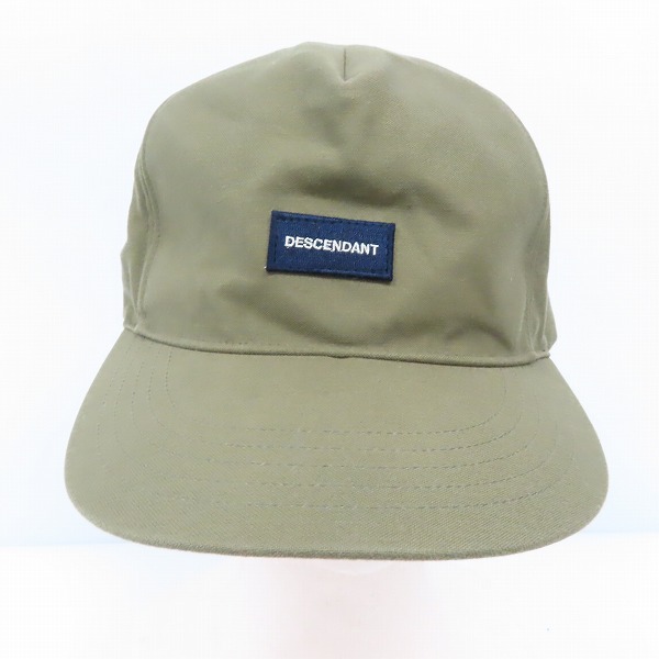 実際に弊社で買取させて頂いたDESCENDANT/ディセンダント ロゴワッペン キャップ/Fの画像 1枚目
