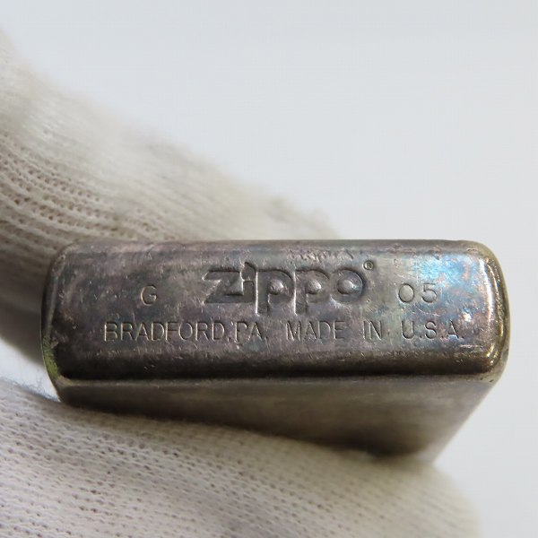 実際に弊社で買取させて頂いたZIPPO/ジッポー Pier13 BlueBlue 2005年製の画像 3枚目