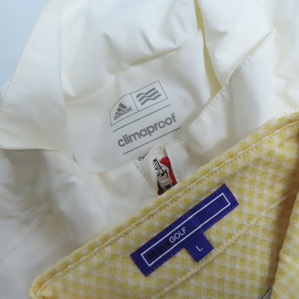 実際に弊社で買取させて頂いた【おまとめ/10点↑/未使用含む】le coq sportif/PUMA/BEAMS GOLF他 ゴルフウェア ジャケット/長袖シャツ/セーター等の画像 1枚目