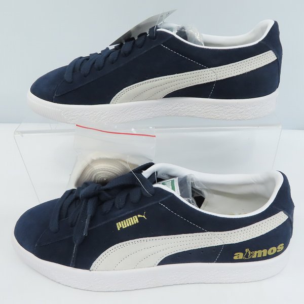 実際に弊社で買取させて頂いた【未使用】FR2 × atmos × PUMA/エフアールツー×アトモス×プーマ SUEDE VTG "NAVY" スニーカー/シューズ 374921-07/28の画像 3枚目