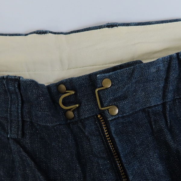 実際に弊社で買取させて頂いたkolor/カラー テーパードデニムパンツ/12WCM-P18111S/2の画像 4枚目