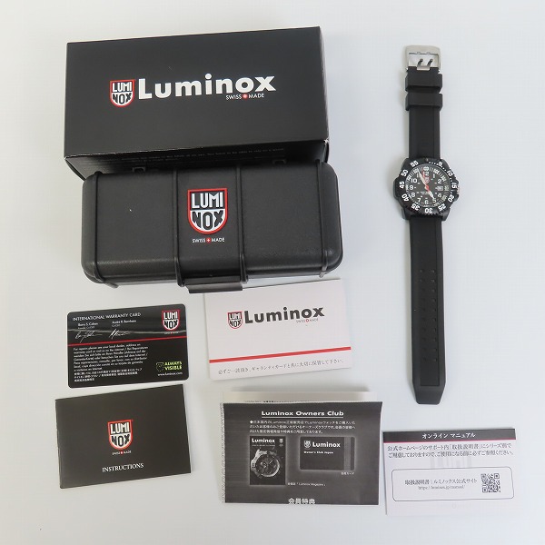 実際に弊社で買取させて頂いたLUMINOX/ルミノックス Ref.3051 RED HAND レッドハンド シリーズ 日本限定 の画像 7枚目