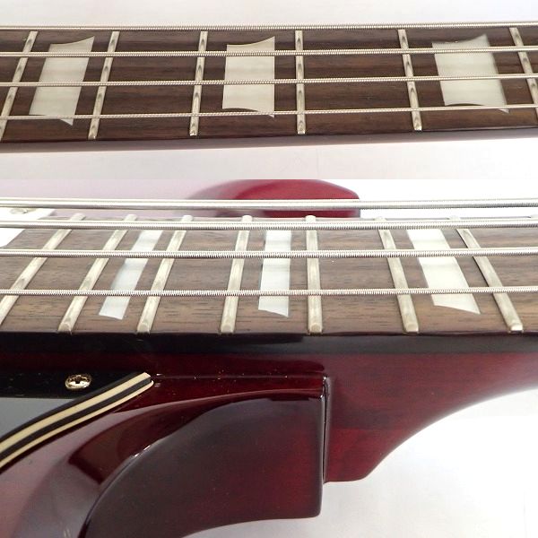 実際に弊社で買取させて頂いた★Epiphone/エピフォン EB-3 チェリー ロングスケール エレキベース ソフトケース付きの画像 3枚目