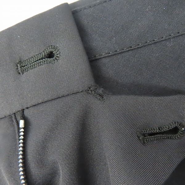 実際に弊社で買取させて頂いたuniform experiment/ユニフォームエクスペリメント SOLOTEX DRY STRETCH TWILLスリムフィットスラックス UE-200063/1の画像 5枚目